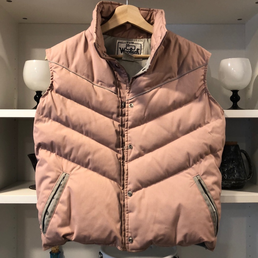 Vintage Wool rich puffer vest